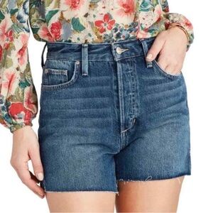 Joe’s Jeans The Smith High-rise Button Fly Medium Wash Denim Shorts 3455